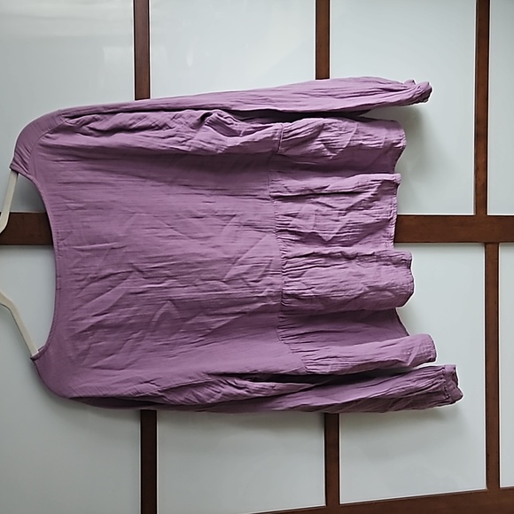 Peplum gauze shirt - Picture 2 of 2